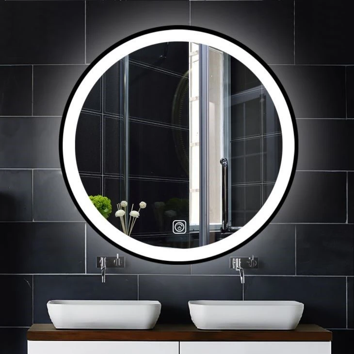 bathroom mirror light touch sensor